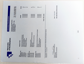 修改南安普顿大学成绩单,买Soton成绩单,做Soton成绩单