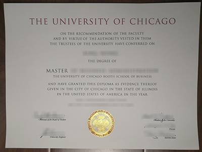 Purchase a fake The University of Chicago degree 购买假的芝加哥大学学位