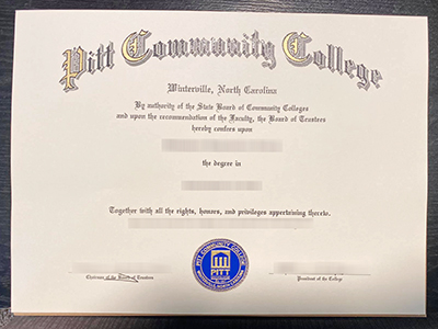 Buy a fake Pitt Community College diploma for a job.购买一份伪造的皮特社区学院文凭来找工作。