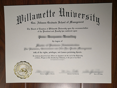 How to buy a fake Willamette University degree?如何购买假的威拉米特大学学位？