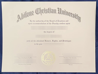 Purchase a fake Abilene Christian University degree online.在线购买假的阿比林基督教大学学位。