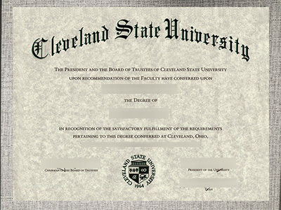 Purchase a fake Cleveland State University degree.购买伪造的克利夫兰州立大学学位。