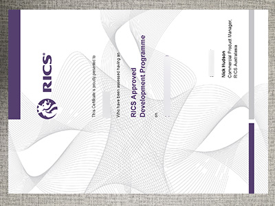 Order a fake RICS certificate from Australia.从澳大利亚订购伪造的 RICS 证书。