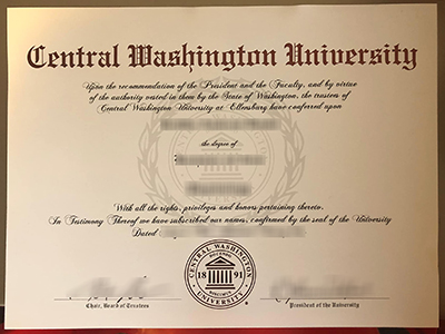 How much does a fake Central Washington University degree of latest version?一个假的中央华盛顿大学最新版本的学位要多少钱？