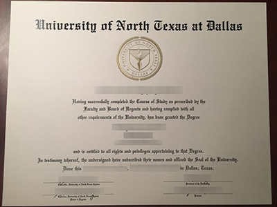 How to obtain a fake University of North Texas at Dallas degree?如何获得假的北德克萨斯大学达拉斯分校学位？