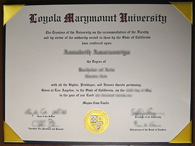 Order a fake Loyola Marymount University degree of the latest version.订购最新版本的假洛约拉马利蒙特大学学位。