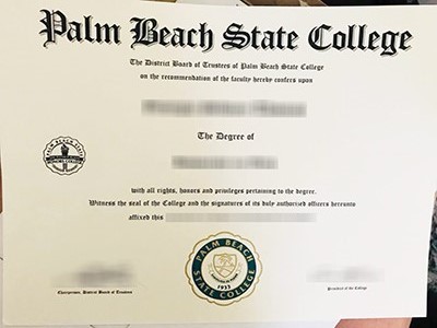 How to buy a fake Palm Beach State College degree in 3 days?如何在 3 天内购买假的棕榈滩州立大学学位？