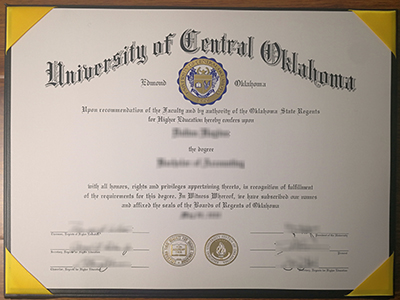 Purchase a fake University of Central Oklahoma diploma in 3 days.在 3 天内购买伪造的中央俄克拉荷马大学文凭。