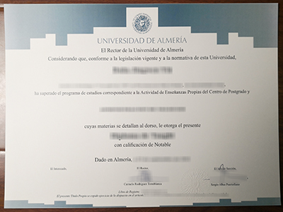 Obtain a fake Universidad De Almeria degree for a job.为工作获得假的阿尔梅里亚大学学位。