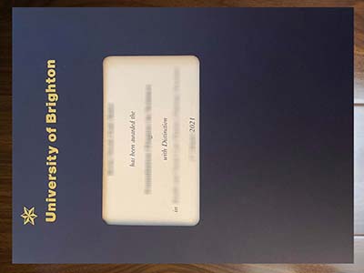 Obtain a fake University of Brighton degree with pretty cover. 获得具有漂亮封面的假布莱顿大学学位。