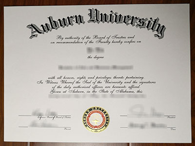 How much does to obtain a phony Auburn University diploma online? 在线获得伪造的奥本大学文凭需要多少钱？