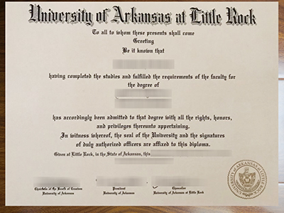 How much does to obtain a phony UA Little Rock degree? 获得虚假的 UA Little Rock 学位需要多少钱？