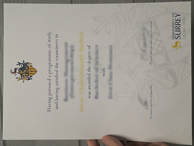 How to order a fake University of Surrey diploma of the latest version? 如何订购最新版本的萨里大学假文凭？