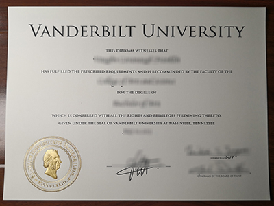 How much does to buy a 100% copy Vanderbilt University degree? 购买 100% 复制范德比尔特大学学位需要多少钱？