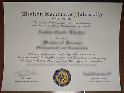 How much does to order a fake Western Governors University diploma? Buy WGU degree 订购假的西方州长大学文凭要多少钱？ 购买 WGU 学位