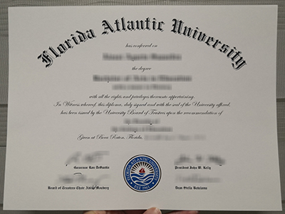 How much does to order a fake Florida Atlantic University diploma? Get FAU degree 订购佛罗里达大西洋大学的假文凭要多少钱？ 获得 FAU 学位