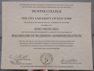 How much does to buy Hunter college fake degree? Order Hunter college diploma 买亨特大学假学位要多少钱？ 订购亨特大学文凭