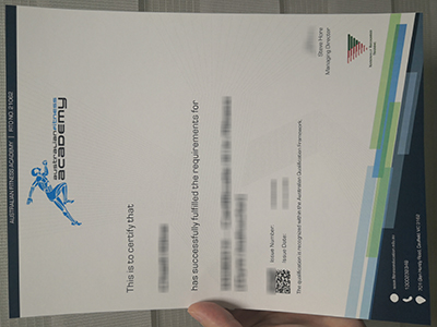 How to buy a fake Australian Fitness Academy certificate in 3 days? 如何在3天内买到假的澳大利亚健身学院证书？