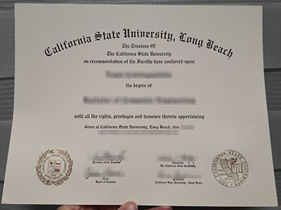 How to order a fake California State University Long Beach degree in 3 days? 如何在 3 天内订购加州州立大学长滩分校的假学位？