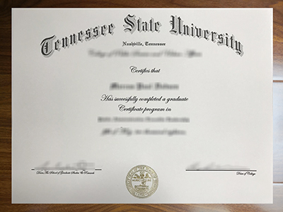 How to create a 100% copy Tennessee State University diploma in 3 days? 如何在3 天内创建100%的田纳西州立大学文凭副本？