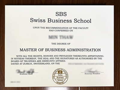 How to order a 100% copy SBS Swiss Business School degree in 3 days? 如何在 3 天内订购 100% 复制的 SBS 瑞士商学院学位？