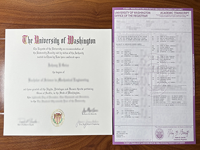 How much does to order a fake University of Washington degree and transcript online? 在线订购假的华盛顿大学学位和成绩单多少钱？