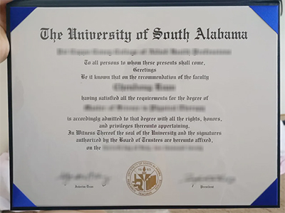 How much does to order a 100% copy University of South Alabama degree online? 在线订购南阿拉巴马大学学位的 100% 副本需要多少钱？