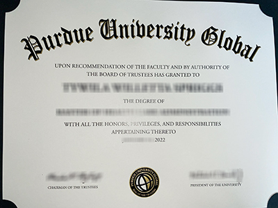 How much does to order a fake Purdue University Global degree of 2022 version? 假普渡大学全球学位2022版要多少钱？