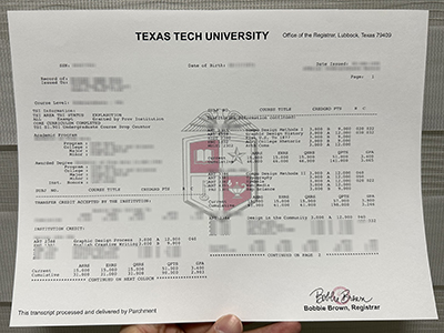 How much does to order a fake Texas Tech University transcript online? Buy TTU diploma 在线订购伪造的德克萨斯理工大学成绩单多少钱？ 购买 TTU 文凭