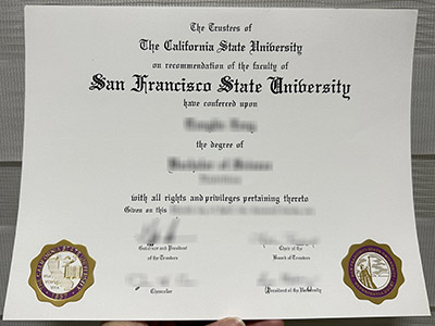 Is it possible to buy a 100% copy San Francisco State University degree? Order SFSU diploma 是否可以购买 100% 复制的旧金山州立大学学位？ 订购 SFSU 文凭