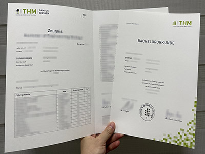 Fake Technische Hochschule Mittelhessen degree and transcript, Buy THM diploma 伪造 Technische Hochschule Mittelhessen 学位和成绩单，购买 THM 文凭