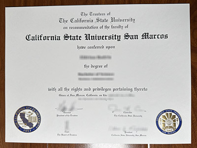 The easiest steps to buy a fake California State University San Marcos diploma. Order CSUSM degree 购买假加州州立大学圣马科斯分校文凭的最简单步骤。 订购 CSUSM 学位