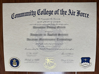 How much does to buy a fake Community College of the Air Force diploma? Order CCAF degree 购买假空军社区学院文凭需要多少钱？ 订购CCAF学位