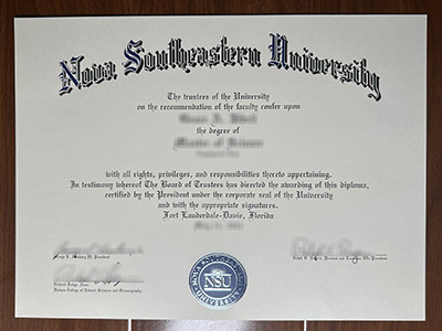 How to obtain a fake Nova Southeastern University diploma? Buy NSU degree如何获得假诺瓦东南大学文凭？ 购买 NSU 学位