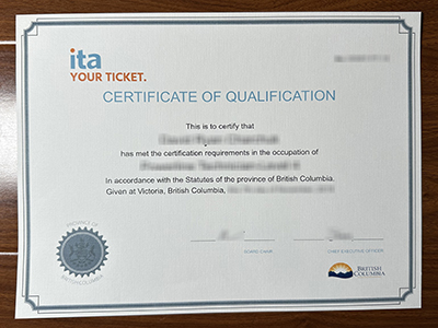 How to order a fake Ita certificate of qualification in 3 days? 如何在3天内订购假Ita资格证书？