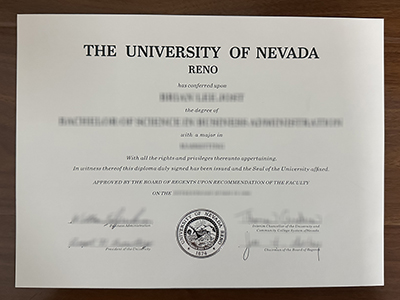 How to create a fake University of Nevada Reno diploma in 3 days? 如何在3天内制作假内华达里诺大学文凭？