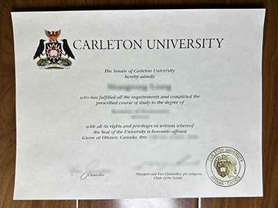 How to order a fake Carleton University diploma in 2024?如何在 2024 年订购卡尔顿大学假文凭？