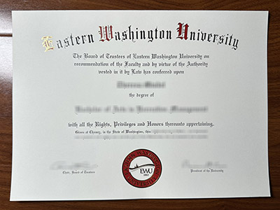 What’s the cost and time to buy a fake Eastern Washington University degree online? 在线购买假东华盛顿大学学位的成本和时间是多少？