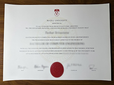 Where can i obtain a fake McGill University degree quickly? 我在哪里可以快速获得麦吉尔大学假学位？