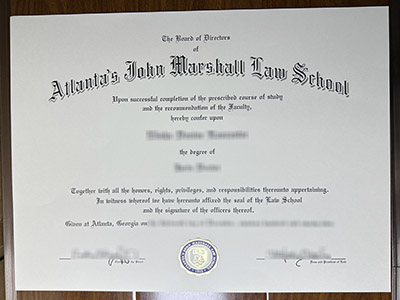 How to obtain a Atlanta’s John Marshall law school degree for a job? 如何获得亚特兰大约翰马歇尔法学院的学位来找到工作？