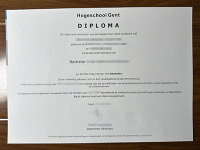 How much does to obtain a fake Hogeschool Gent diploma of Belgium? 获得比利时根特应用技术大学假文凭需要多少钱？