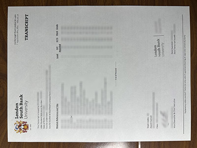 How much does to buy a fake London South Bank University transcript online? 在线购买假的伦敦南岸大学成绩单要多少钱？