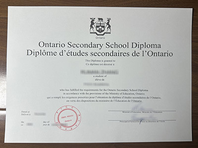 How much does to order a fake Ontario Secondary School diploma online? Buy OSSD certificate. 在线订购假安大略省中学文凭要多少钱？ 购买 OSSD 证书。