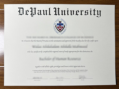 What’s the cost and time to order a fake DePaul University diploma online?在线订购假德保罗大学文凭的费用和时间是多少？