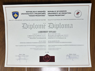 How much does to buy a fake University of Pristina diploma online? 在线购买假的普里什蒂纳大学文凭要多少钱？