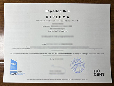 How much does to buy a fake Hogeschool Gent certificate online? 在线购买假的根特应用技术大学证书要多少钱？