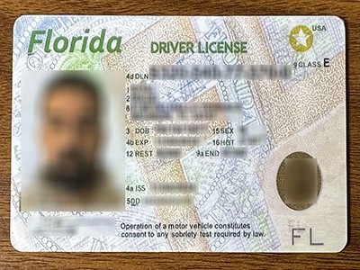 The easiest steps to order a fake Florida Driver License online. 在线订购假佛罗里达州驾驶执照的最简单步骤。