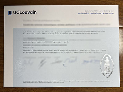 What’s the cost and time to order a UCLouvain degree certificate online? 在线订购 UCLouvain 学位证书的费用和时间是多少？