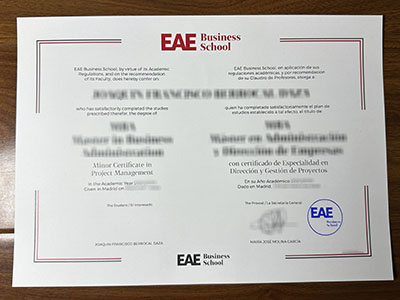 The easiest steps to buy a fake EAE Business School certificate in Spain. 在西班牙购买假 EAE 商学院证书的最简单步骤。